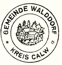 Wappen von Walddorf (Altensteig)