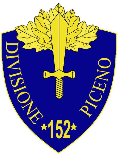 File:152nd Infantry Division Piceno, Italian Army.png