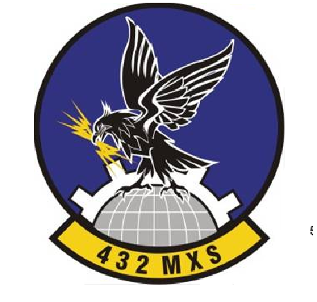 File:432nd Maintenance Squadron, US Air Force.png