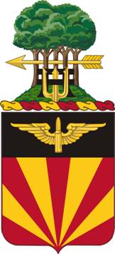 Coat of arms (crest) of the 56th Air Defense Artillery Regiment, US Army