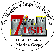 Coat of arms (crest) of the 7th Engineer Support Battalion, USMC