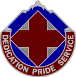 Coat of arms (crest) of the US Army Dental Activity Fort Carson