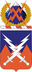Arms of 10th Signal Battalion, US Army