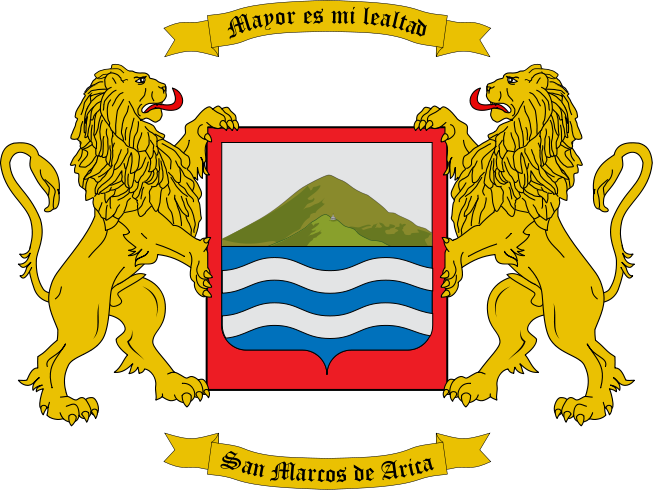 Escudo de Arica/Arms (crest) of Arica