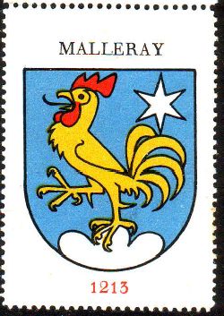 Wappen von/Blason de Malleray