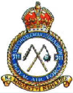 Coat of arms (crest) of the No 311 (Czechoslovak) Squadron, Royal Air Force