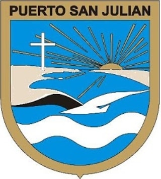 Escudo de Puerto San Julián/Arms (crest) of Puerto San Julián