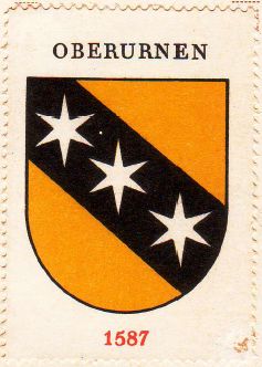 Wappen von/Blason de Oberurnen