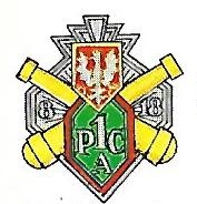 Coat of arms (crest) of the 1st Medium Artillery Regiment, Polish Army