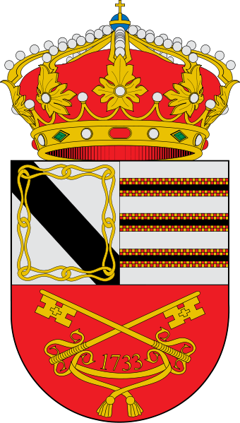 Escudo de Casas de Don Pedro/Arms (crest) of Casas de Don Pedro