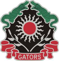 Coat of arms (crest) of Everglades High School Junior Reserve Officer Training Corps, US Army