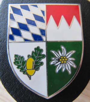Coat of arms (crest) of the Home Defence Battalion 761, German Army