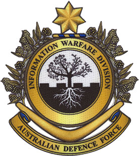 Coat of arms (crest) of the Information Warfare Division, Australian Defence Force