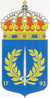 Coat of arms (crest) of the Military Academy Karlberg, Sweden