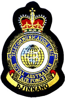 Coat of arms (crest) of the No 3 Telecommunications Unit, Royal Australian Air Force