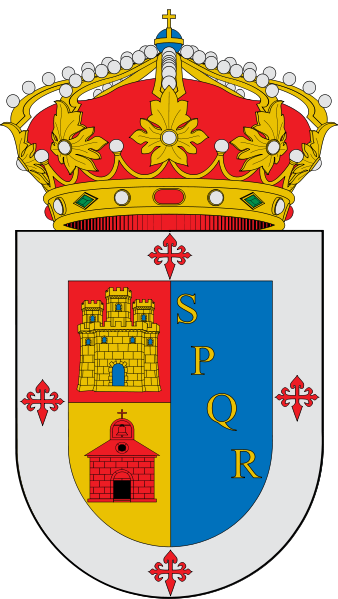 Escudo de Saelices (Cuenca)/Arms (crest) of Saelices (Cuenca)