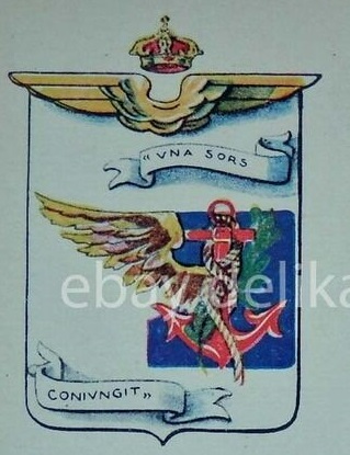 Coat of arms (crest) of the Upper Tyrrhenian Aviation Command, Regia Aeronautica