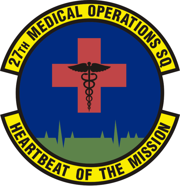 File:27th Medical Operations Squadron, US Air Force.png
