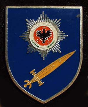 Coat of arms (crest) of the 732nd Military Police Battalion, German Army