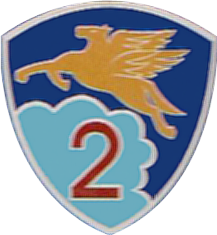 Coat of arms (crest) of the Air Squadron 2, Indonesian Air Force