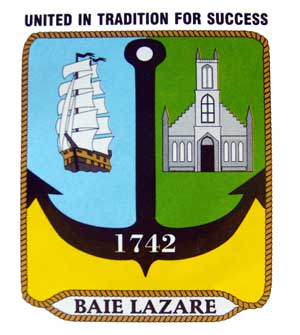 Arms (crest) of Baie Lazare