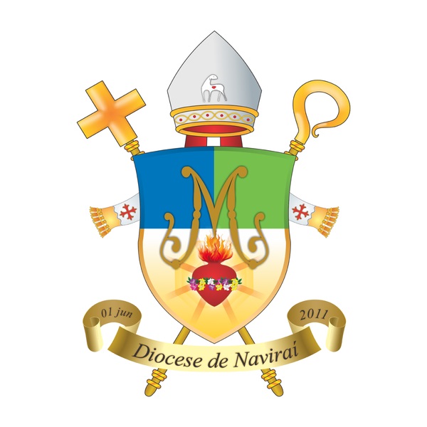 Arms (crest) of Diocese of Naviraí