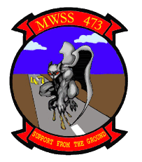 Coat of arms (crest) of the MWSS-473 Gargoyle, USMC