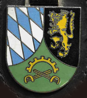 Coat of arms (crest) of the Security Battalion 48, German Army