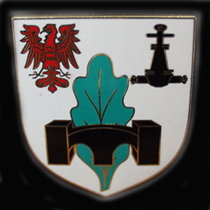 Coat of arms (crest) of the Special Pioneer Company 801, German Army