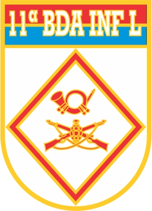 Coat of arms (crest) of the 11th Light Infantry Brigade, Brazilian Army