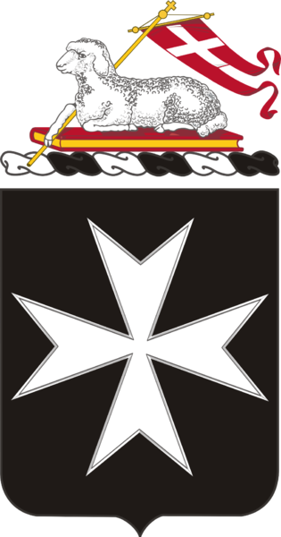 Coat of arms (crest) of 65th Infantry Regiment, Puerto Rico Army National Guard