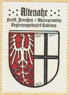Wappen von Altenahr/Coat of arms (crest) of Altenahr