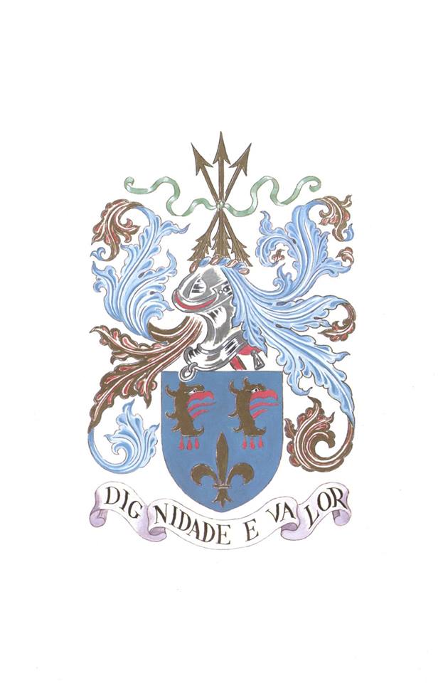 Coat of arms (crest) of the Caldhas da Reinhas Infantry Regiment, Portuguese Army