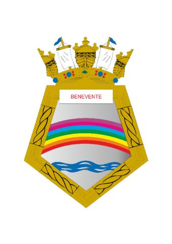 Coat of arms (crest) of the Patrol Ship Benevente, Brazilian Navy