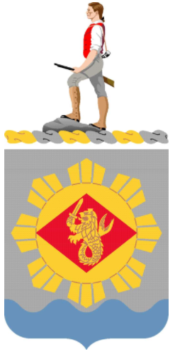 Arms of 453rd Finance Battalion, US Army