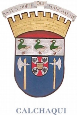 Escudo de Calchaqui/Arms (crest) of Calchaqui