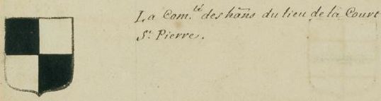 Blason de Lacourt-Saint-Pierre/Coat of arms (crest) of {{PAGENAME