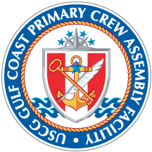 Coat of arms (crest) of the US Coast Guard Gulf Coast Primary Crew Assembly Facility