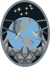 Coat of arms (crest) of the 53rd Satellite Operations Squadron, US Space Force
