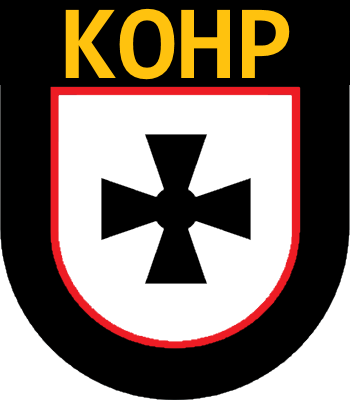 Blason de Committe for the Liberation of the Peoples of Russia (KONR - Vlassov Army)/Arms (crest) of Committe for the Liberation of the Peoples of Russia (KONR - Vlassov Army)