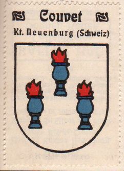 Wappen von/Blason de Couvet