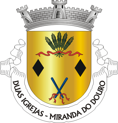 Brasão de Duas Igrejas (Miranda do Douro)