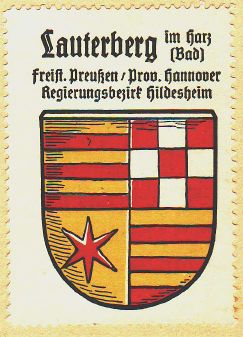 Wappen von Bad Lauterberg im Harz/Coat of arms (crest) of Bad Lauterberg im Harz