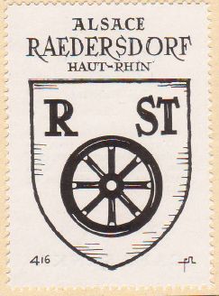 Blason de Raedersdorf