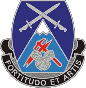Coat of arms (crest) of Special Troops Battalion, 3rd Brigade, 10th Mountain Division, US Army