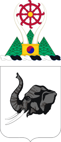 Coat of arms (crest) of 64th Armor Regiment, US Army