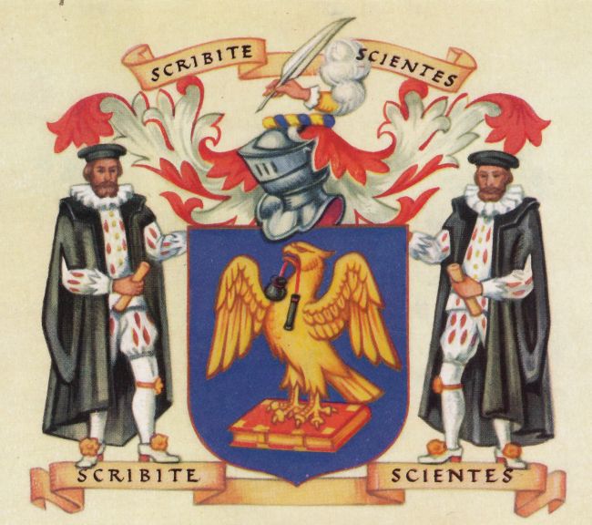 Arms of Worshipful Company of Scriveners