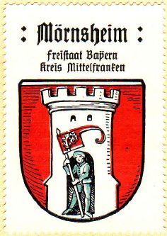 Wappen von Mörnsheim/Coat of arms (crest) of Mörnsheim