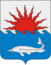 Coat of arms (crest) of Primorsko-Akhtarsky Rayon