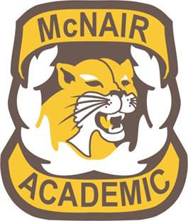 Coat of arms (crest) of Dr. Ronald E. McNair Academic High School Junior Reserve Officer Training Corps, US Army